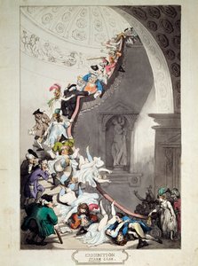 حالة التحديق في المعرض ، 1811. بواسطة توماس رولاندسون