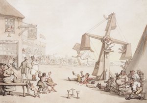 شخصيات في معرض ، 1803 بواسطة توماس رولاندسون