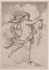 Fortuna with a Purse، 1795-99.، 1795-99. بواسطة توماس رولاندسون