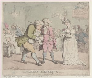 جمعية هاكني ، 1802. ، 1802. بواسطة توماس رولاندسون