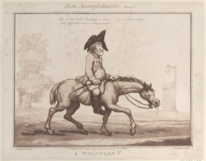 إنجازات الخيول ، رسم 3: صافرة !! ، 1 أغسطس 1799 ، 1 أغسطس 1799. بواسطة توماس رولاندسون