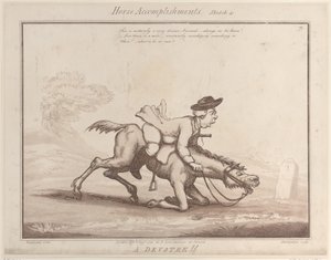إنجازات الخيول ، رسم 4: محب !! ، 1 أغسطس 1799 ، 1 أغسطس 1799. بواسطة توماس رولاندسون