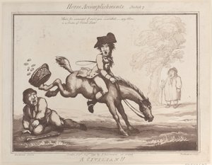 إنجازات الخيول ، رسم 7: مدني !! ، 1 أغسطس 1799 ، 1 أغسطس 1799. بواسطة توماس رولاندسون