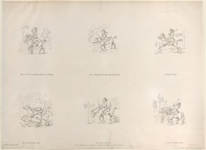 كيفية قلب أي حصان أو فرس أو مخصي ، كيفية الركوب بلطف ومقبول أسفل التل ... ، 1 مارس 1803. بواسطة توماس رولاندسون