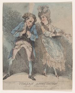 تأثير إيطالي ، شخصيات حقيقية ، 1786-1791. ، 1786-1791. بواسطة توماس رولاندسون