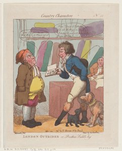 London Outrider ، أو Brother Saddlebag ، 10 سبتمبر 1799 ، 10 سبتمبر 1799. بواسطة توماس رولاندسون