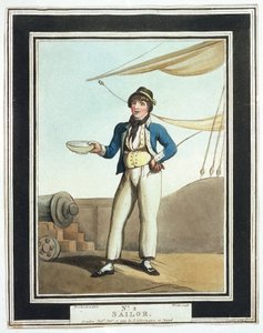 كان البحارة، في عهد هوراشيو نيلسون (1758-1805)، مكلفين بوظائف مختلفة وفقًا لقدراتهم، حيث كان بعضهم يعمل على الصواري المحملة على الجناح، والبعض الآخر على السطح العلوي للسفينة، ومسؤولين عن المرساة، والبعض الآخر كانوا جزءًا من فريق المدفعية بواسطة توماس رولاندسون