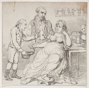 Melpomene in the Dumps ، أو مسرحية الطفل التي دافع عنها Theatrical Monarchs ، Dece ... ، 14 كانون الأول (ديسمبر) 1804. بواسطة توماس رولاندسون