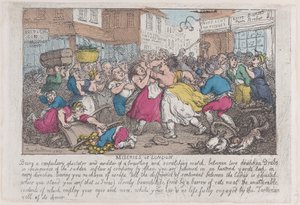 بؤس لندن ، 1807-08. ، 1807-08. بواسطة توماس رولاندسون