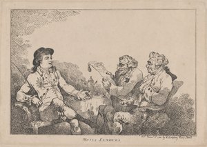 مقرضو الأموال ، 8 نوفمبر ، 1784 ، 8 نوفمبر ، 1784. بواسطة توماس رولاندسون