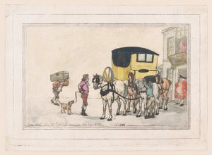 Post Boys and Post Horses في White Hart Inn ، 15 ديسمبر 1787. ، 15 ديسمبر 1787. بواسطة توماس رولاندسون