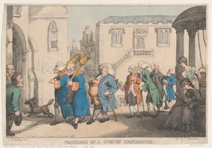 موكب شركة الدولة ، 12 أغسطس 1799 ، 12 أغسطس 1799. بواسطة توماس رولاندسون