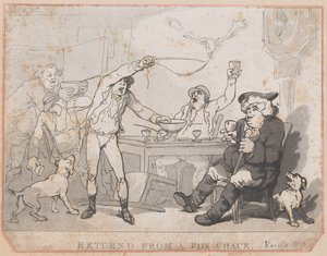 عاد من Fox Chace [كذا] ، 1787. بواسطة توماس رولاندسون
