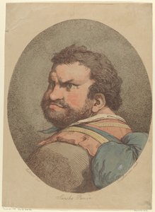 سانشو بانزا ، من دون كيشوت ، كاليفورنيا. 1776. ، كاليفورنيا. 1776. بواسطة توماس رولاندسون
