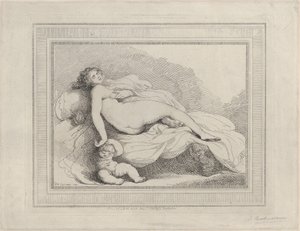 كوكب الزهرة النائم والحب ، 1799 ، 1799. بواسطة توماس رولاندسون
