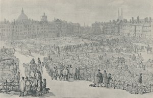 سوق سميثفيلد ، 1810 ، 1920 بواسطة توماس رولاندسون