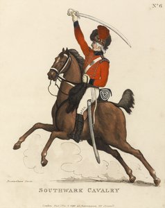 الفرسان الجنوبي ، ج 1799 (أكواينت الملونة) بواسطة توماس رولاندسون