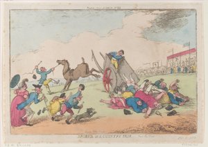 معرض الرياضة في الريف ، الجزء الأول ، 5 أكتوبر 1810 ، 5 أكتوبر 1810. بواسطة توماس رولاندسون