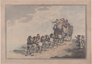 مدرب المرحلة والسداسية ، 1786-93. ، 1786-93. بواسطة توماس رولاندسون