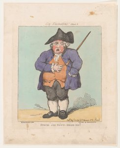 الأسهم منخفضة- Heigh-Ho !! ، 10 أغسطس 1799 ، 10 أغسطس 1799. بواسطة توماس رولاندسون