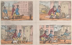 مطاردة البيليف: الخروج في الصباح ، برائحة كاملة ، غطاء متكسر ، والمطاردة ... ، 1809. بواسطة توماس رولاندسون