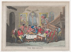 الإفطار ، 1 فبراير 1789 ، 1 فبراير 1789. بواسطة توماس رولاندسون