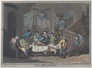 الإفطار ، 1 فبراير 1789 ، 1 فبراير 1789. بواسطة توماس رولاندسون