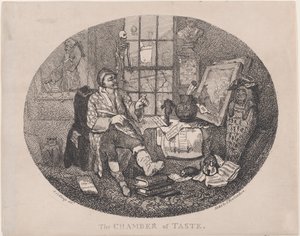 غرفة الذوق ، كاليفورنيا. 1785. ، كاليفورنيا. 1785. بواسطة توماس رولاندسون