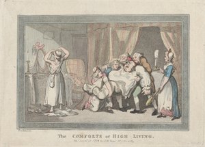 The Comforts of High Living ، 16 ديسمبر 1794 ، 16 ديسمبر 1794. بواسطة توماس رولاندسون