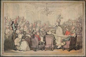 الحفلة الموسيقية. من رحلة ماثيو برامبلز إلى باث ، c1780-1820 ، 1923 بواسطة توماس رولاندسون