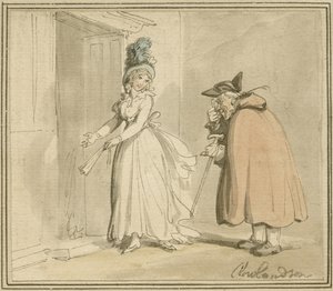 المحظية ، c.1785-1800 بواسطة توماس رولاندسون