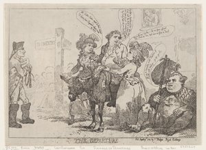 رحيل 29 أبريل 1784 ، 29 أبريل 1784. بواسطة توماس رولاندسون