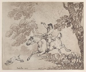 الهنتسمان ، 1785 ، 1785. بواسطة توماس رولاندسون