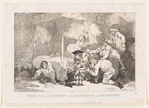 الاكتشاف المحزن للمبتدئ الذي لا يعرف الرحمة ، 30 نوفمبر 1785. ، 30 نوفمبر 1785. بواسطة توماس رولاندسون