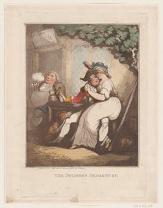 رحيل الجندي ، 10 أكتوبر 1799 ، 10 أكتوبر 1799. بواسطة توماس رولاندسون