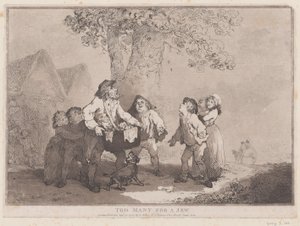 كثير جدًا بالنسبة لليهودي ، 20 سبتمبر 1785. ، 20 سبتمبر 1785. بواسطة توماس رولاندسون
