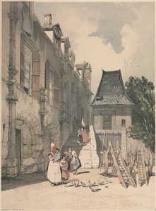 لاباي سانت أمان ، روان ، 1839. بواسطة توماس شوتر بويز