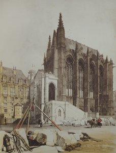 نُشرت La Sainte Chapelle من العمارة الخلابة في باريس عام 1839 بواسطة توماس شوتر بويز