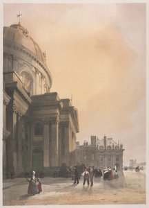العمارة الخلابة في باريس ، جنت ، أنتويرب ، روان: La Chapelle de lInstitut ... ، 1839. بواسطة توماس شوتر بويز