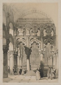 اسكتشات رائعة في إسبانيا: المسجد ، كوردوفا ، 1837.