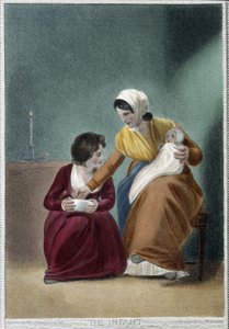 The Newborn - in “The 7 Ages of Man”” by Shakespeare, ill. by W. Broniley, London