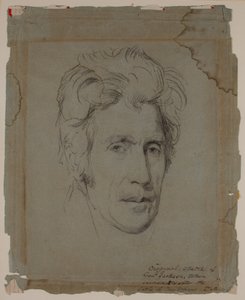 أندرو جاكسون ، بعد معركة نيو أورلينز ، حوالي عام 1815 (رسم) بواسطة توماس سولي