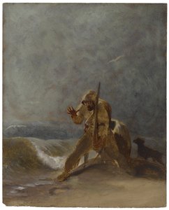 انطباع القدم في الرمال ، 1856