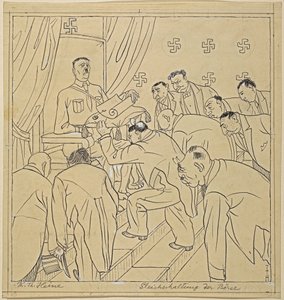 مواءمة البورصة. Simplicissimus XXXV / 36 ، 1930 بواسطة توماس ثيودور هاينه