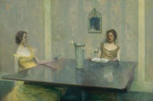 قراءة ، 1897. بواسطة توماس ويلمر ديوينج