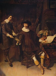 Constantijn Huygens وكاتبه ، 1627 ، c1915