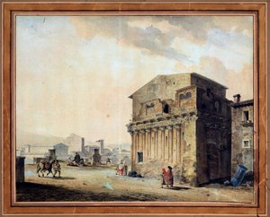 روما. بيت بيلاطس البنطي 1788. بواسطة توماس دي طومون