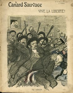 رسم شتاينلين (1859-1923) لغلاف البطة البرية بواسطة ثيوفيل الكسندر شتاينلين