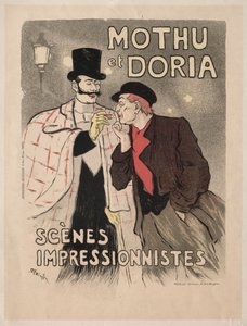 Mothu و Doria - مشاهد انطباعية ، 1893. بواسطة ثيوفيل الكسندر شتاينلين