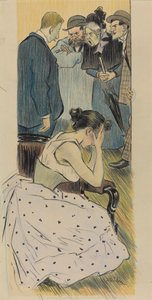 أغنية عائلته ، 1893. بواسطة ثيوفيل الكسندر شتاينلين